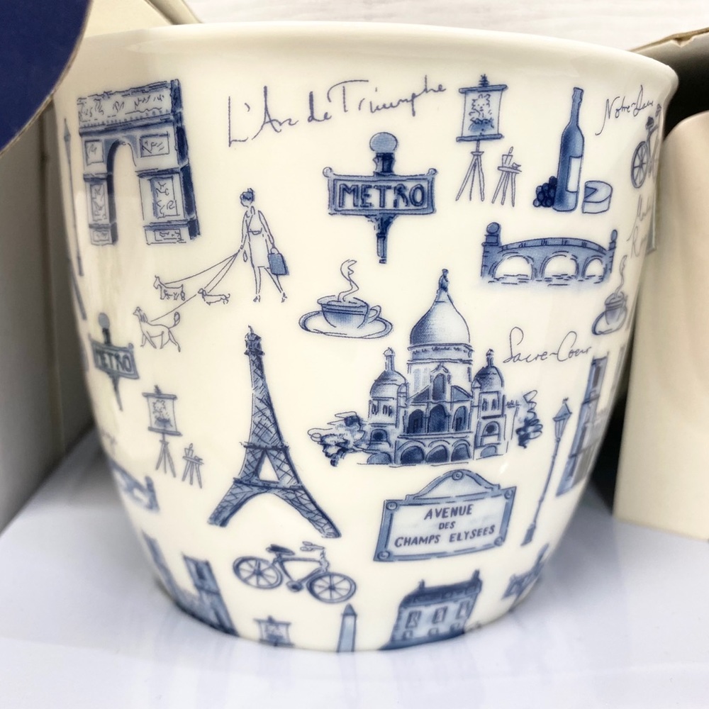 🌿🔥NEW Milly Green Paris Mug & Coaster Set 🌿 - Picture 4 of 9